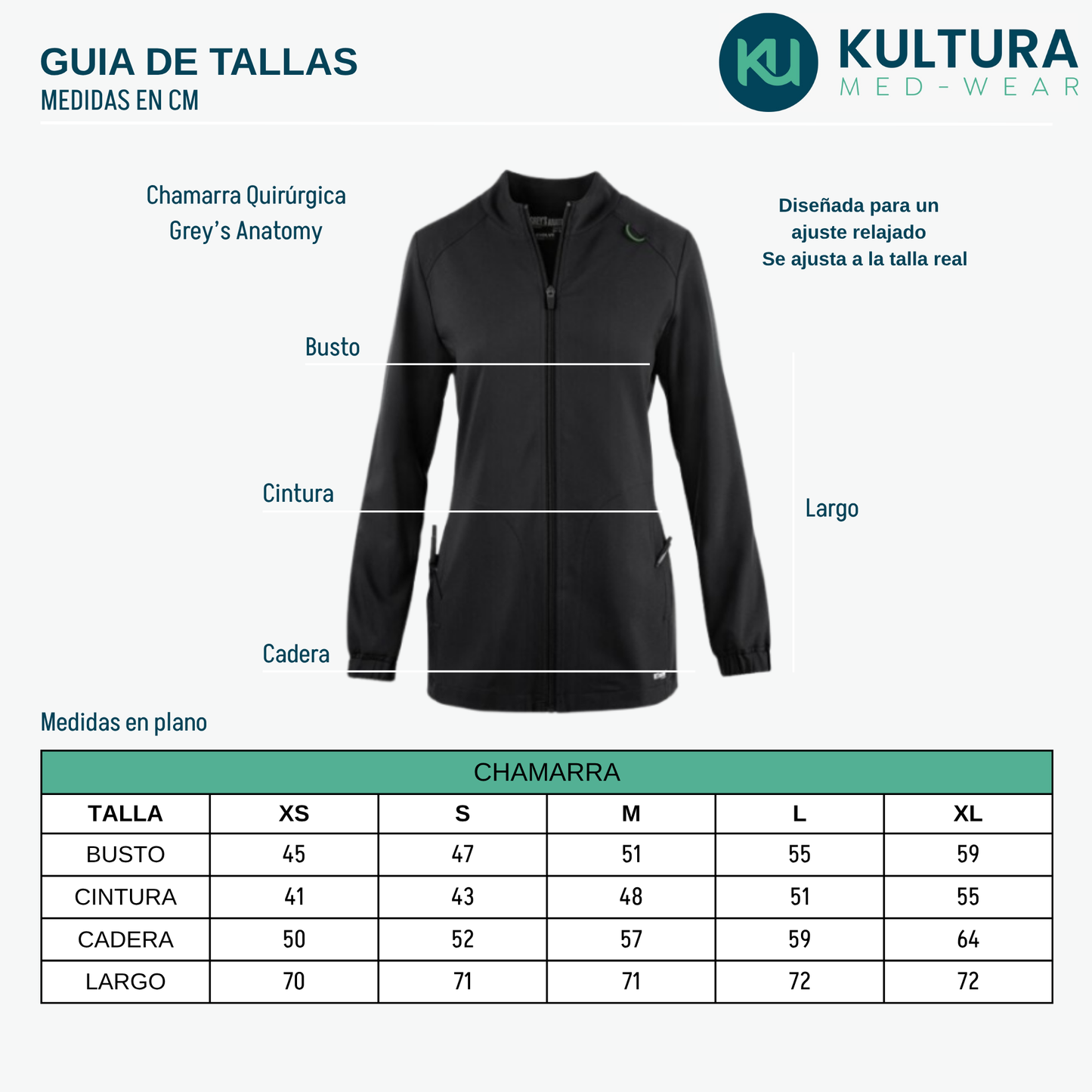 Chamarra Grey´s Anatomy Gssw-886