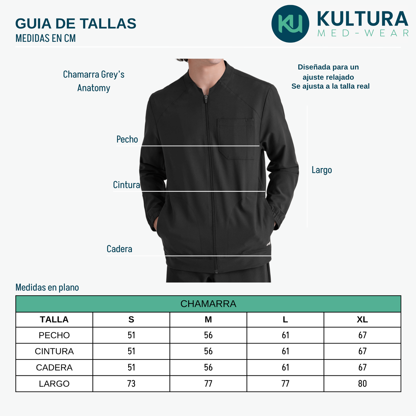 Chamarra Grey´s Anatomy Gssw-887