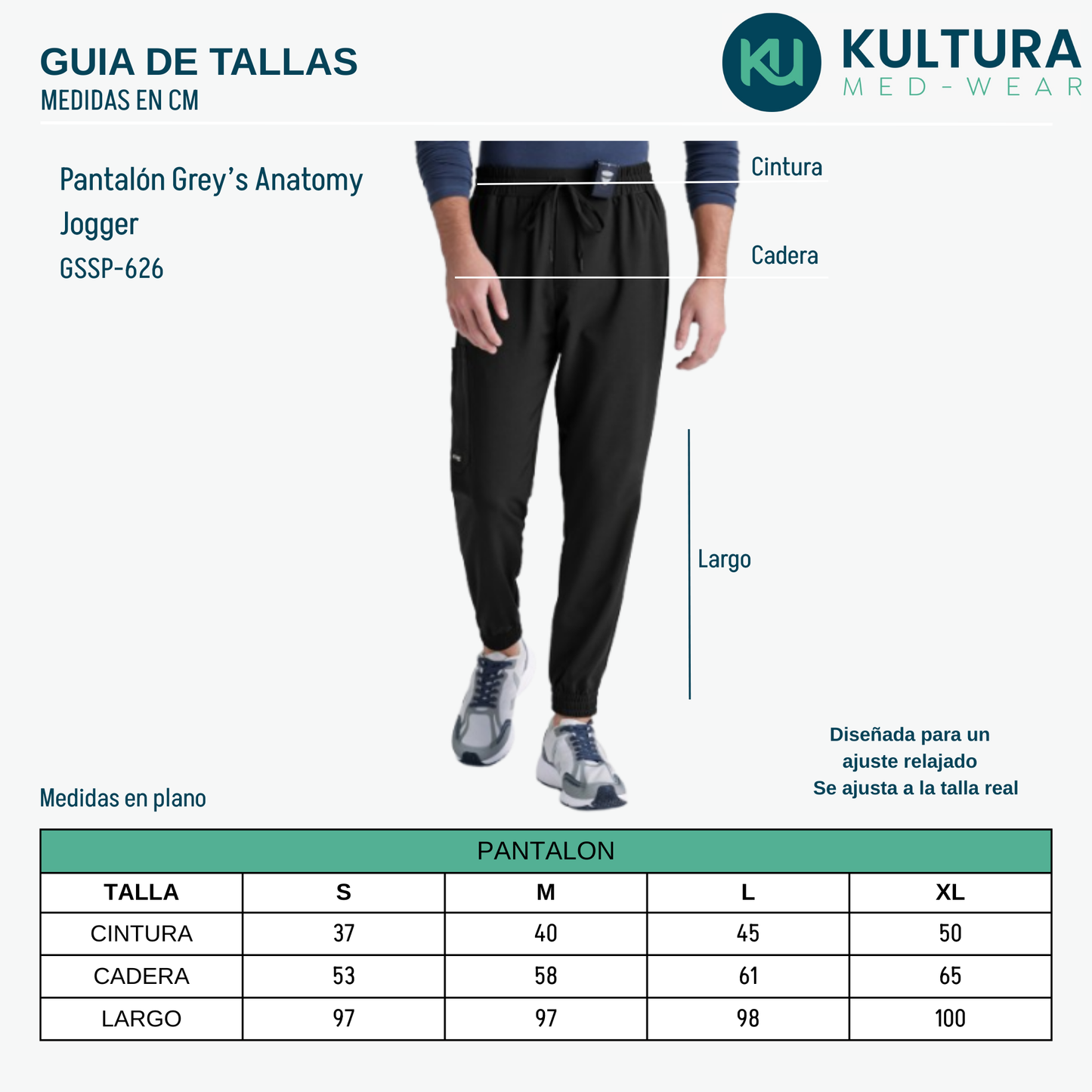 Pantalon Grey´s Anatomy Evolve Jogger Gssp-626