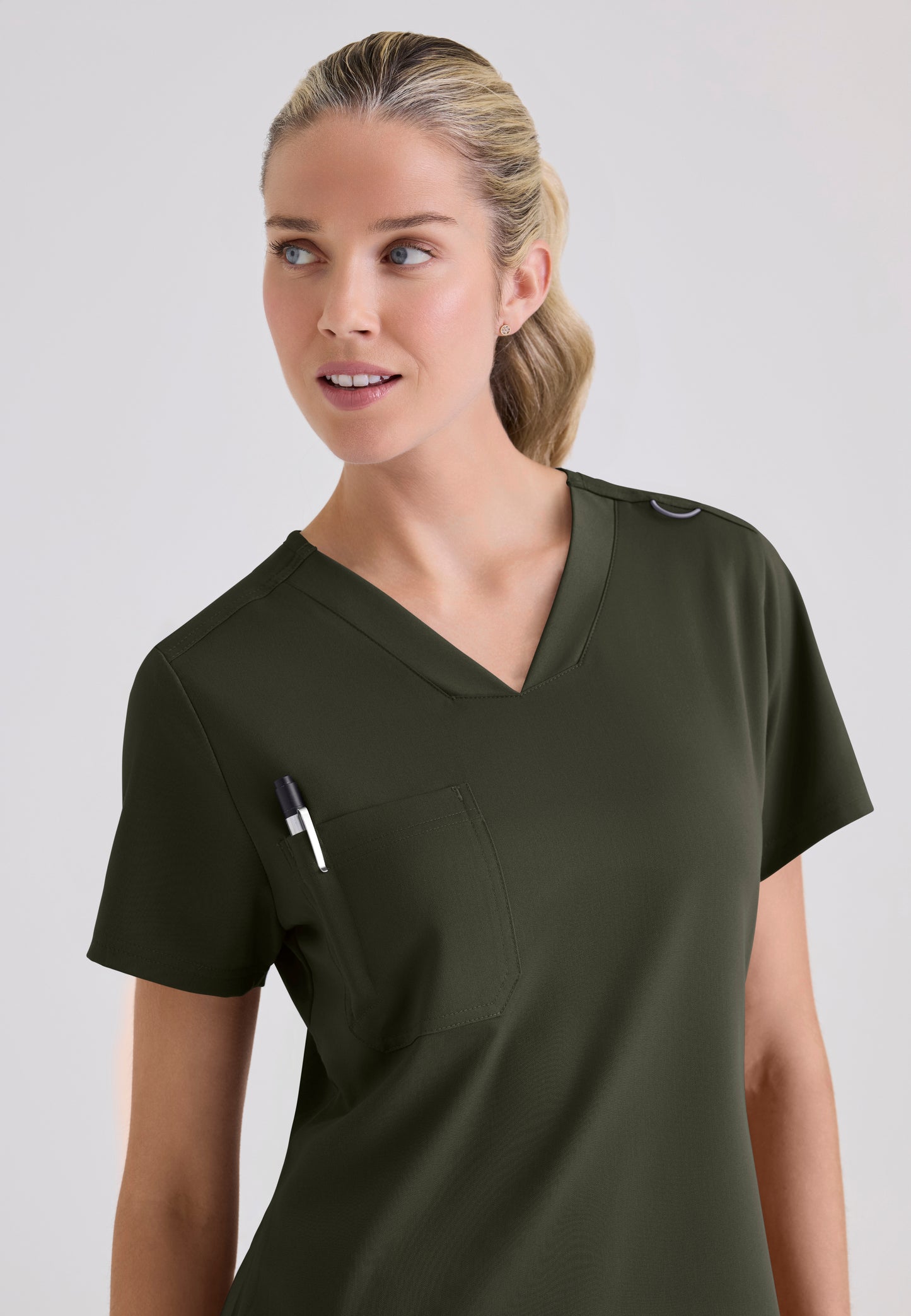 Uniforme Grey's Anatomy Spandex Stretch Bree tuck in top