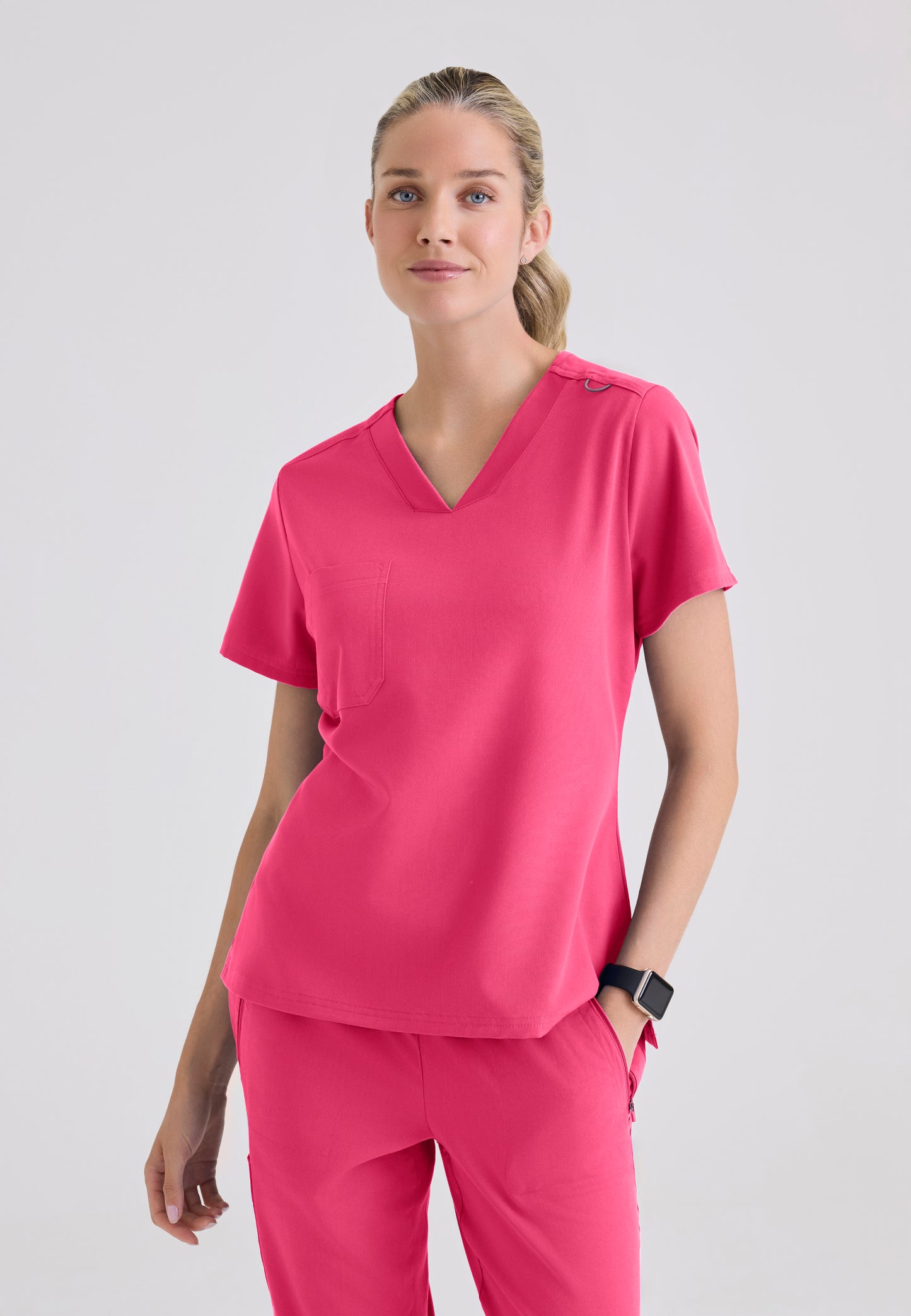 Uniforme Grey's Anatomy Spandex Stretch Bree tuck in top