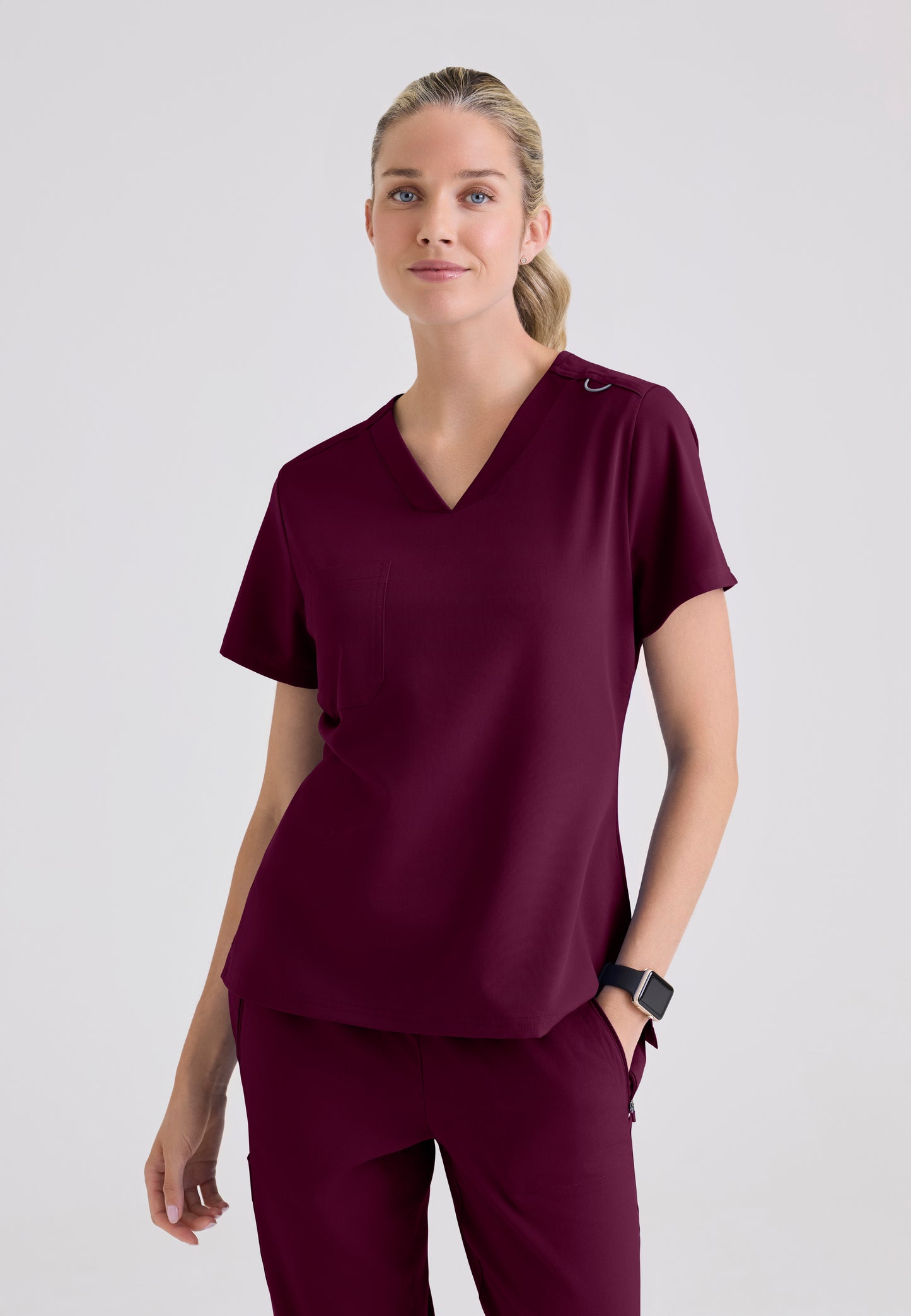 Uniforme Grey's Anatomy Spandex Stretch Bree tuck in top