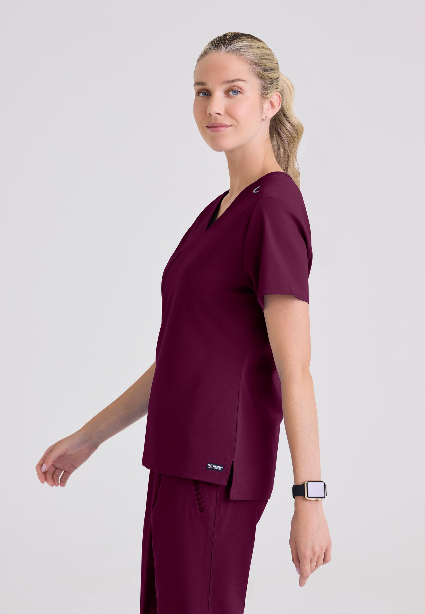Uniforme Grey's Anatomy Spandex Stretch Bree tuck in top
