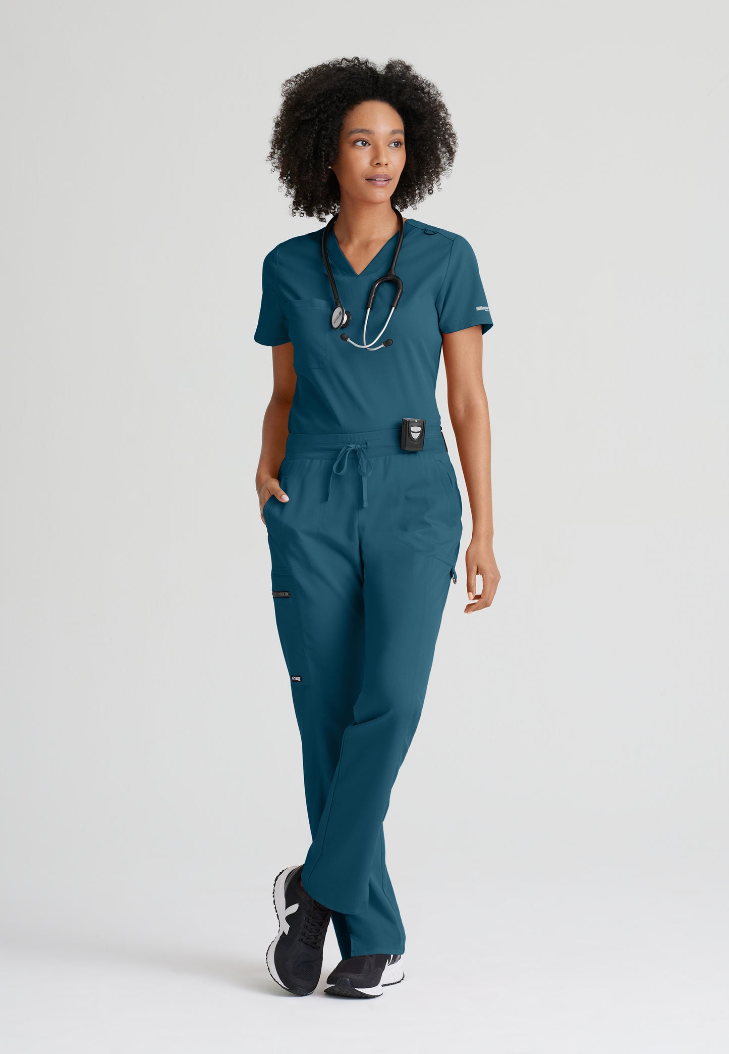 Uniforme Grey's Anatomy Spandex Stretch Bree tuck in top