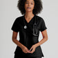 Uniforme Grey's Anatomy Spandex Stretch Bree tuck in top