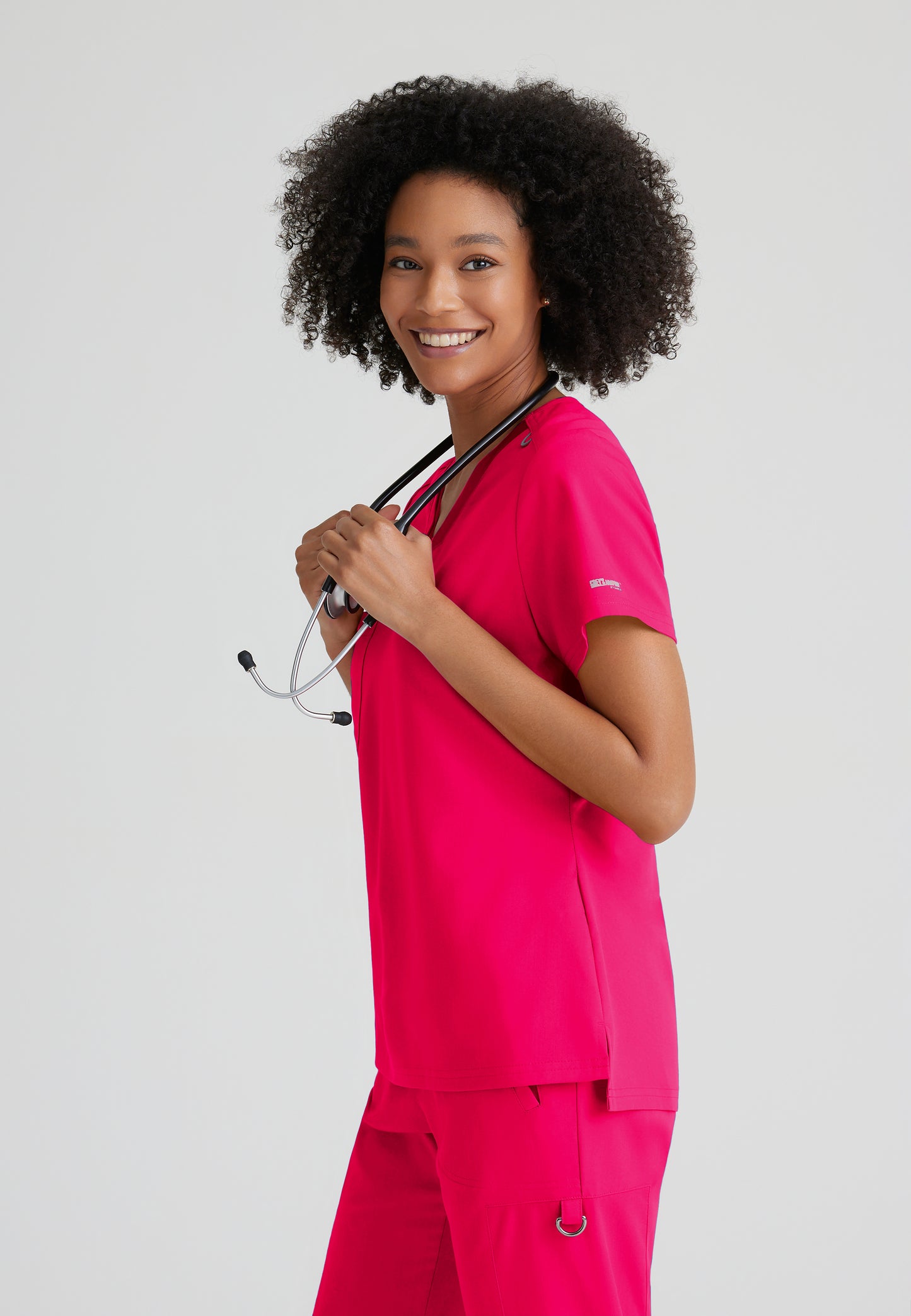 Uniforme Grey's Anatomy Spandex Stretch Bree tuck in top