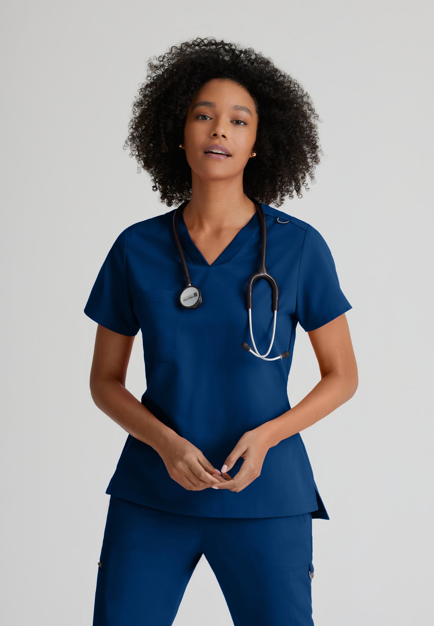 Uniforme Grey's Anatomy Spandex Stretch Bree tuck in top