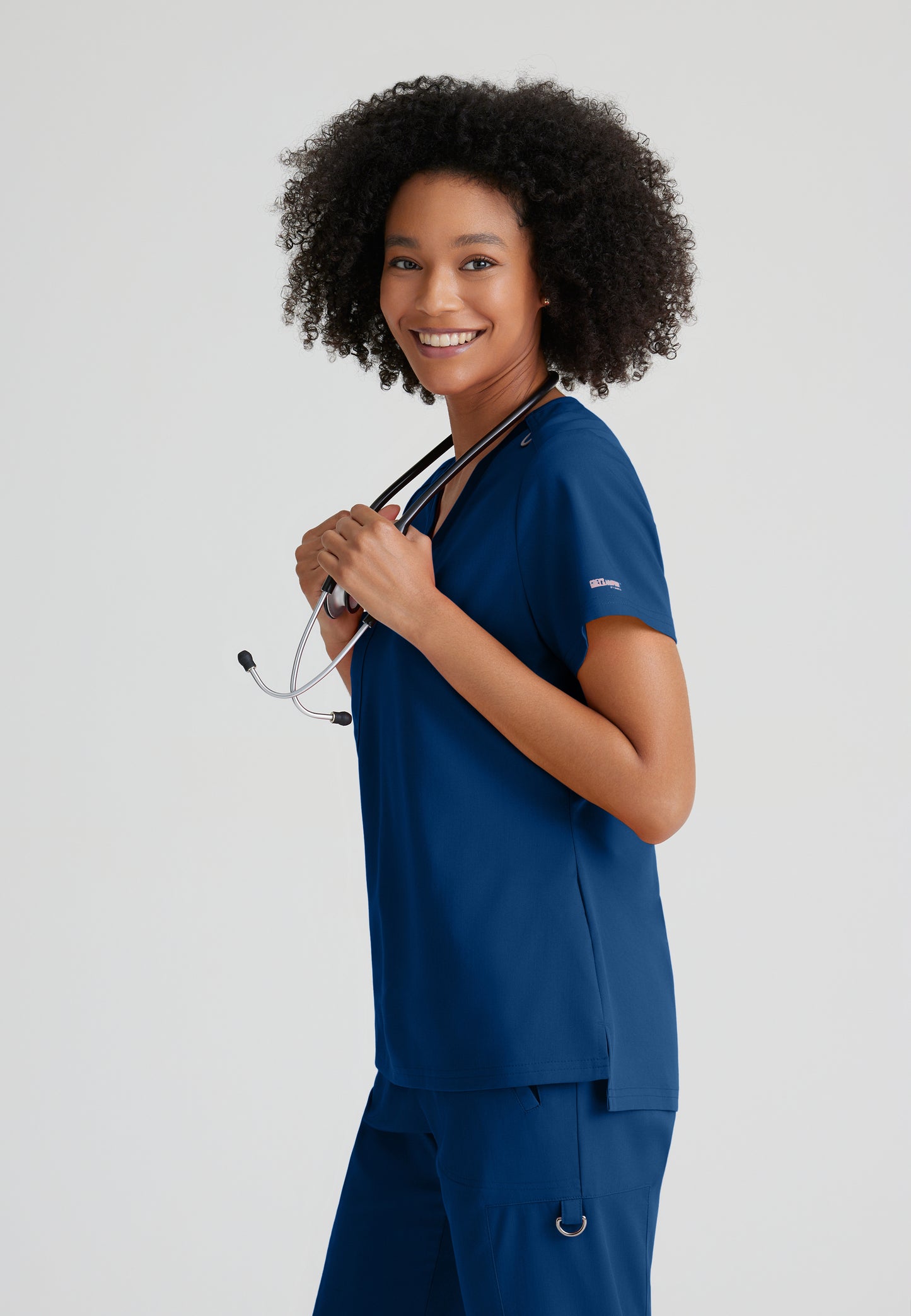 Uniforme Grey's Anatomy Spandex Stretch Bree tuck in top