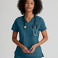 Uniforme Grey's Anatomy Spandex Stretch Bree tuck in top