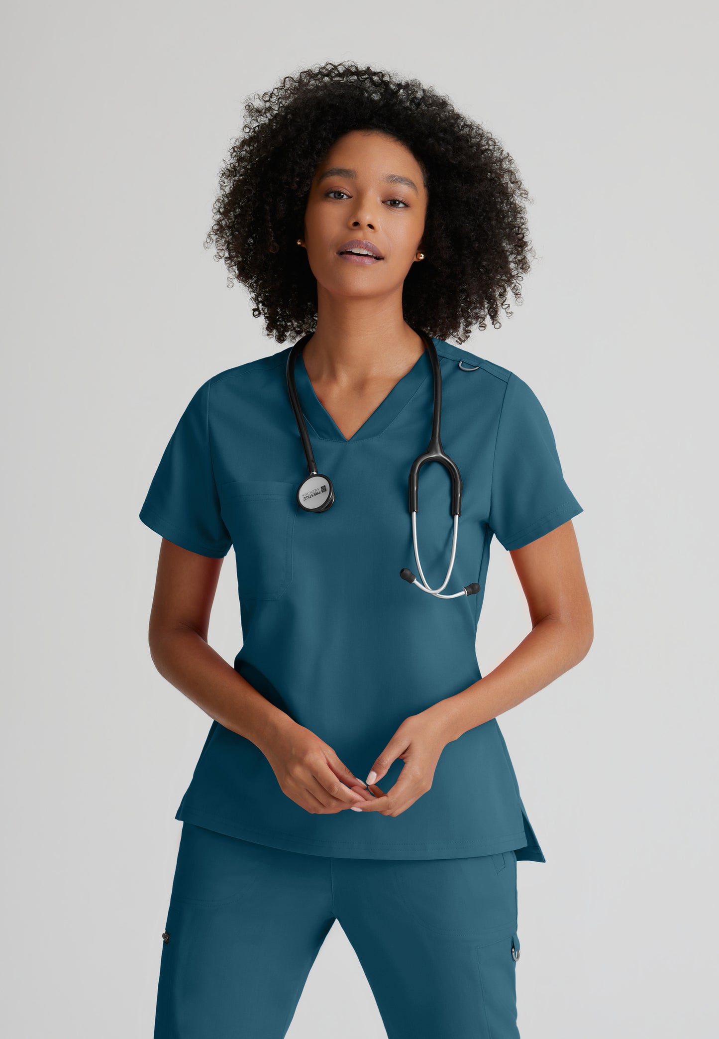 Uniforme Grey's Anatomy Spandex Stretch Bree tuck in top