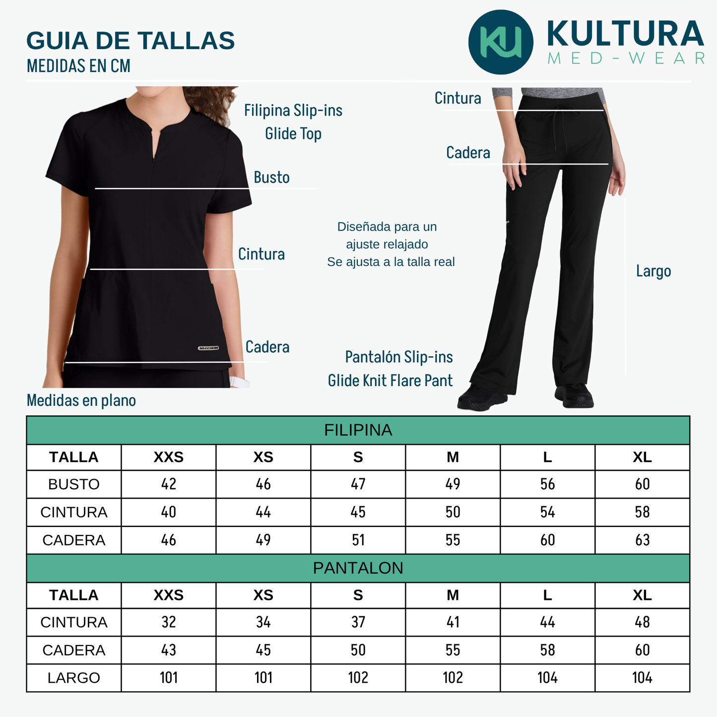 Uniforme Médico Skechers Slip-ins Glide Top